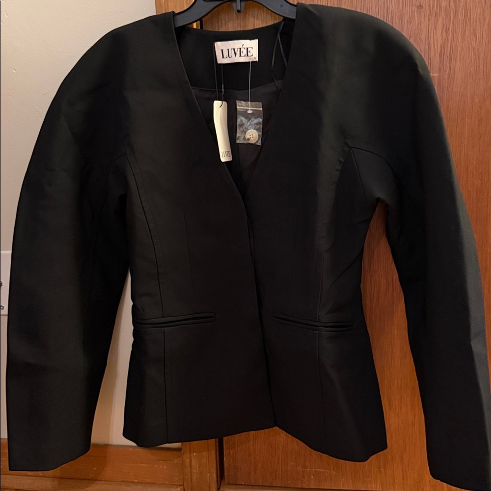 Shop The Muse The Holiday Gala Top Black Small BNWT - Picture 5 of 12